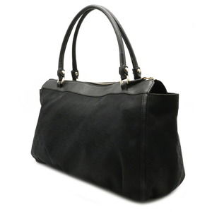 Gucci Tote Black Large Shoulder Bag GG